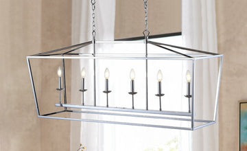Pagoda Lantern Metal LED Pendant